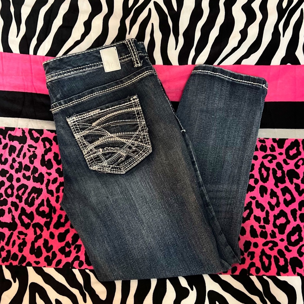 Cute Maurcies capris jeans!!